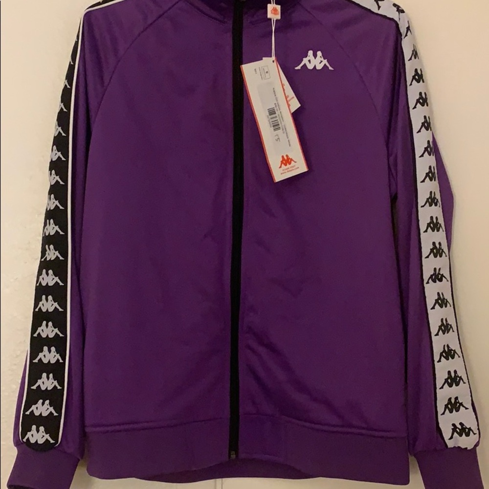 Kappa violet/purple vip up sweater new with tags